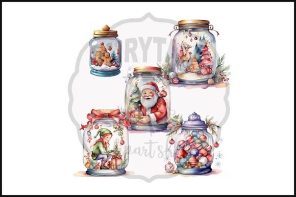 Christmas Magic Jar: Illustrations for Sellers