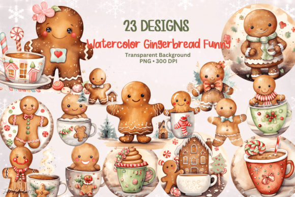 Gingerbread Funny Christmas Clipart: Brand Review