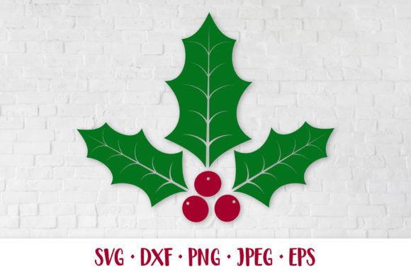 Holly Berry SVG: Festive Illustrations
