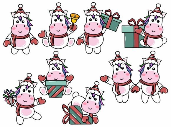 Review: Stitching the Christmas Unicorn Illustration