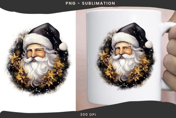 Reviewing Santa Claus Face Illustrations for Holiday Branding